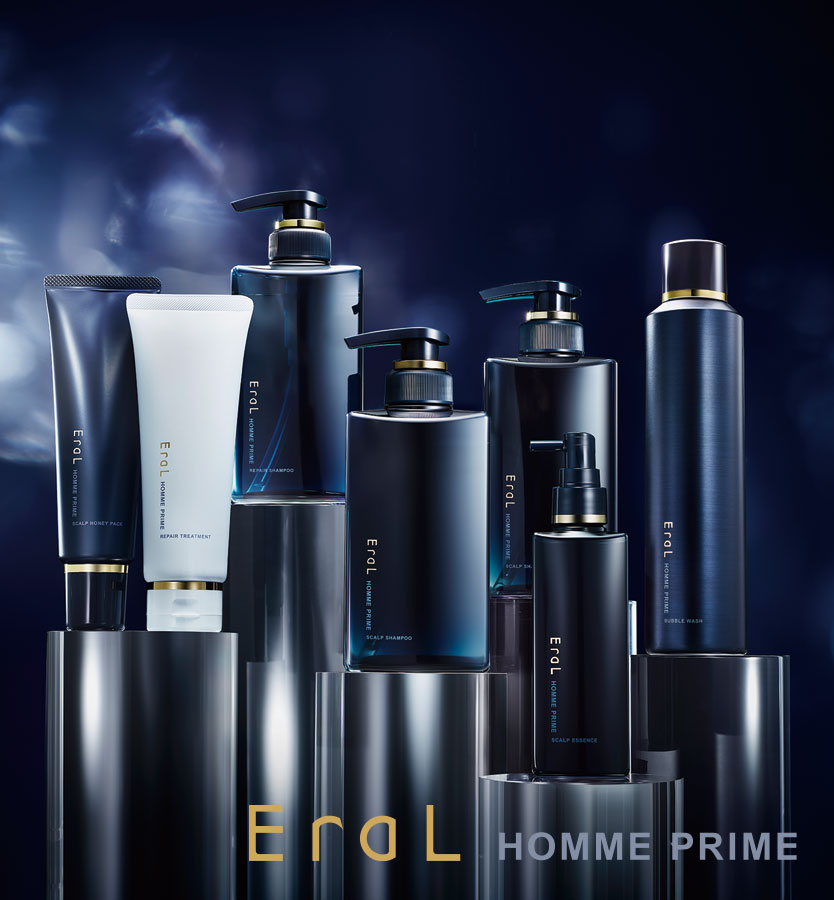 EraL HOMME PRIME イーラル オム プライム| 頭皮と髪のエイジングケア
